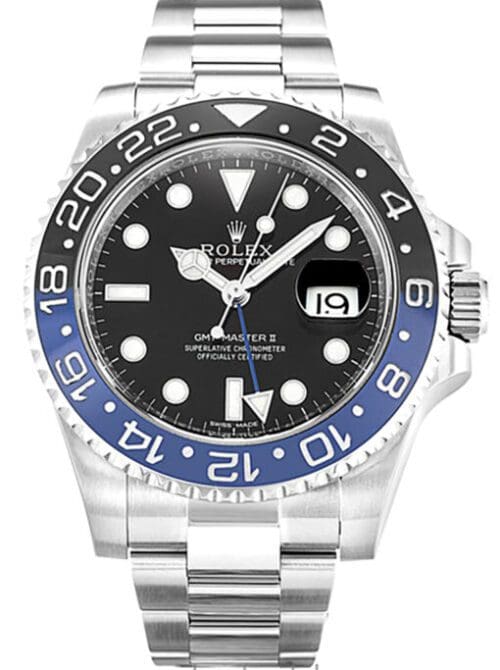 Rolex GMT-Master II 40mm Black Dial 116710BLNR Batman Oyster Bracelet V2